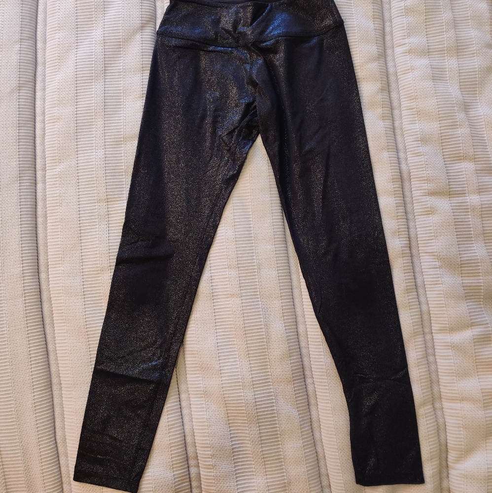 Beyond Yoga Shimmery Black Leggings - XS